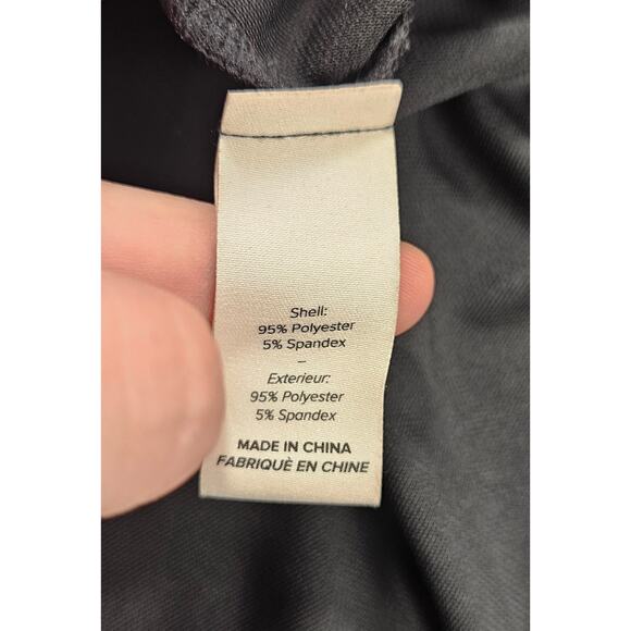 Cinq a cept black open front ruched waist hook top long sleeve Career Casual XS - Picture 7 of 9